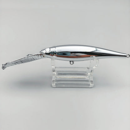  Chrome Berkely Flicker Minnow 9 Lure Blank