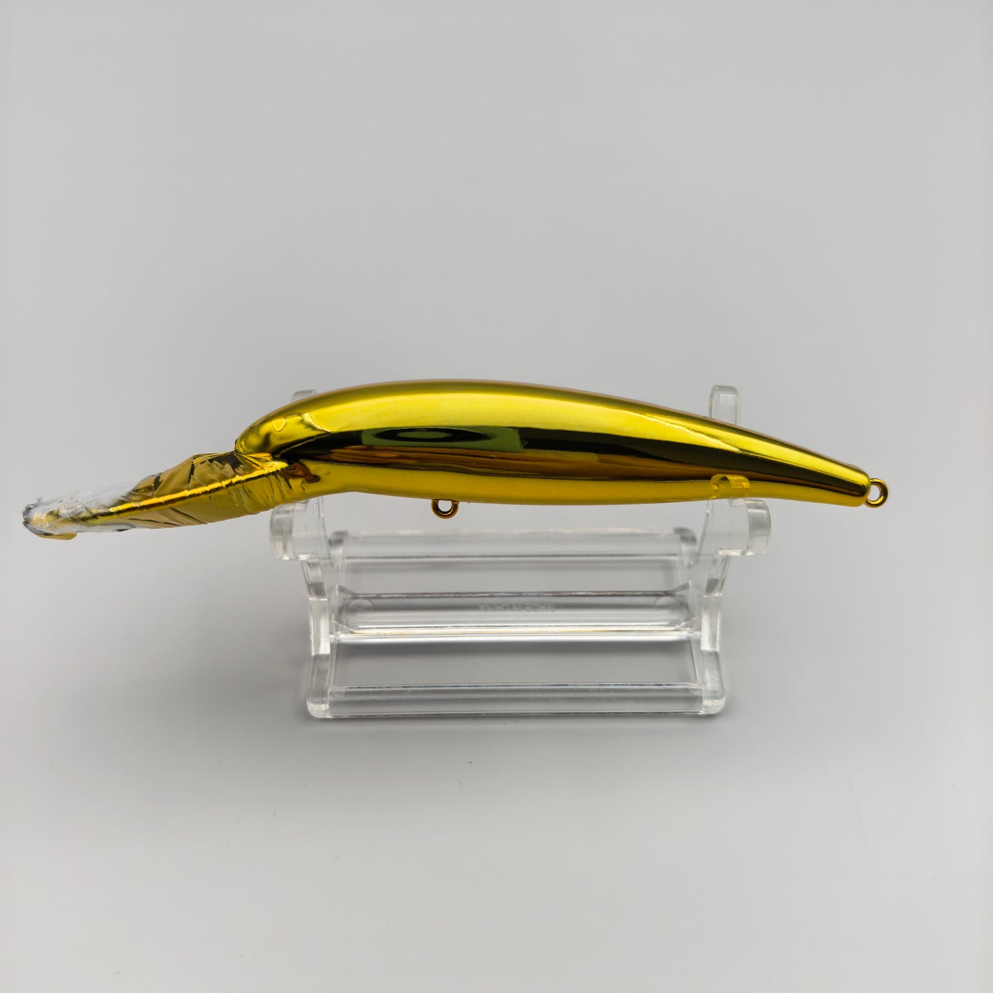 Gold Chrome Bomber Deep Long A 24A Minnow Blank