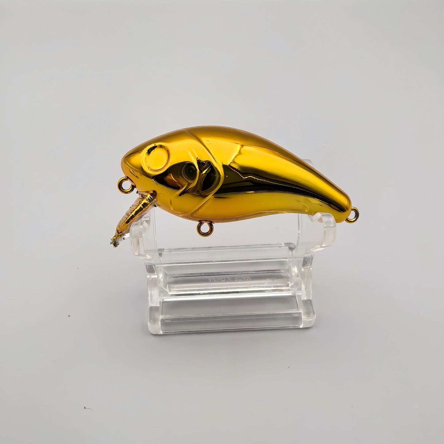 Mann's Baby 1-Minus Crank Blank – Custom Lure Blanks Gold Chrome