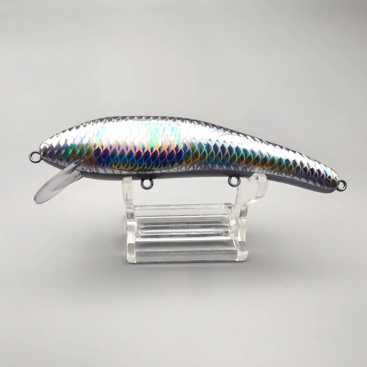 Foiled Cotton Cordell Ripplin Red Fin Lure Blank