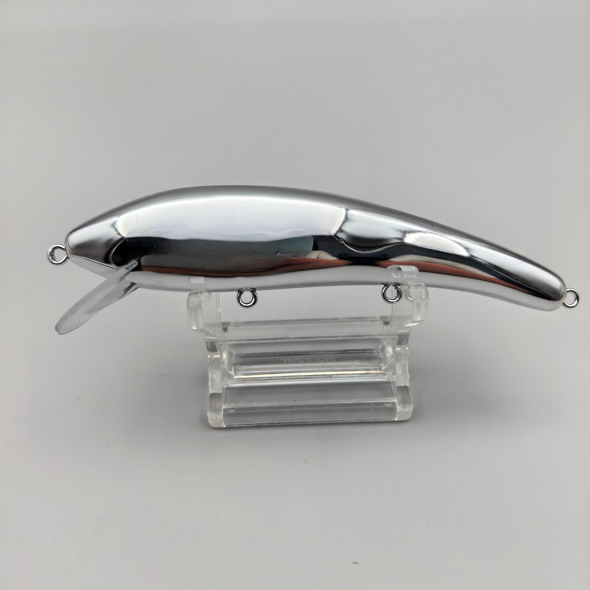Chrome Cotton Cordell Ripplin Red Fin Lure Blank