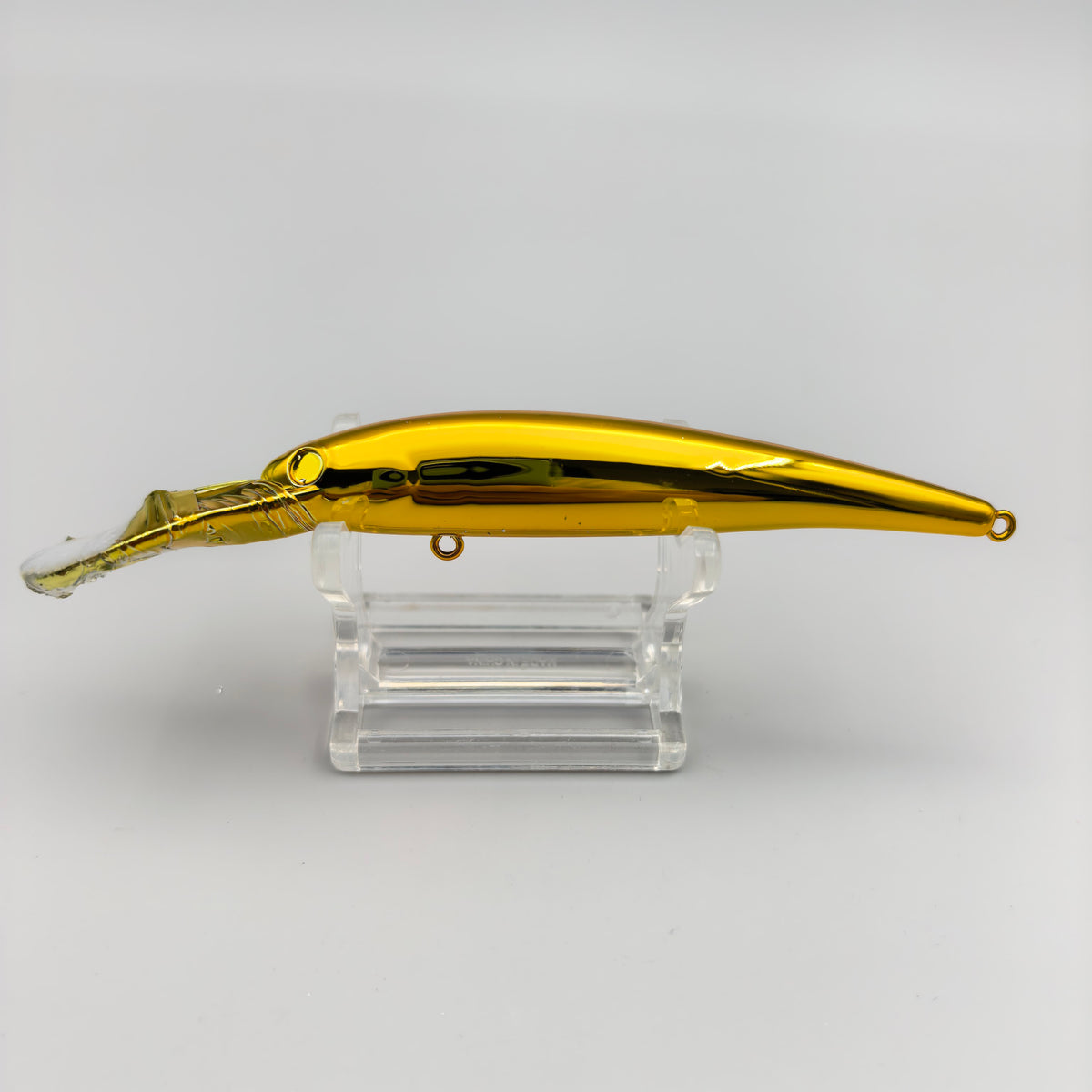 Gold Chrome Bandit B-Shad Lure Blank