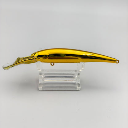 Gold Chrome Bandit B-Shad Lure Blank