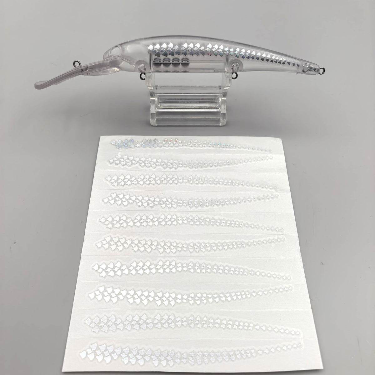 Lure Scales Press Sticker Film